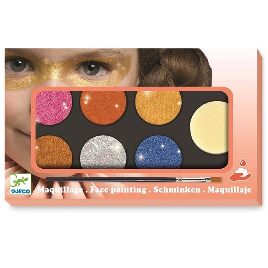 DJECO schminkset metallic 6 kleuren