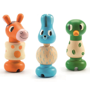 DJECO schroefdieren Rondanimo 18 m+