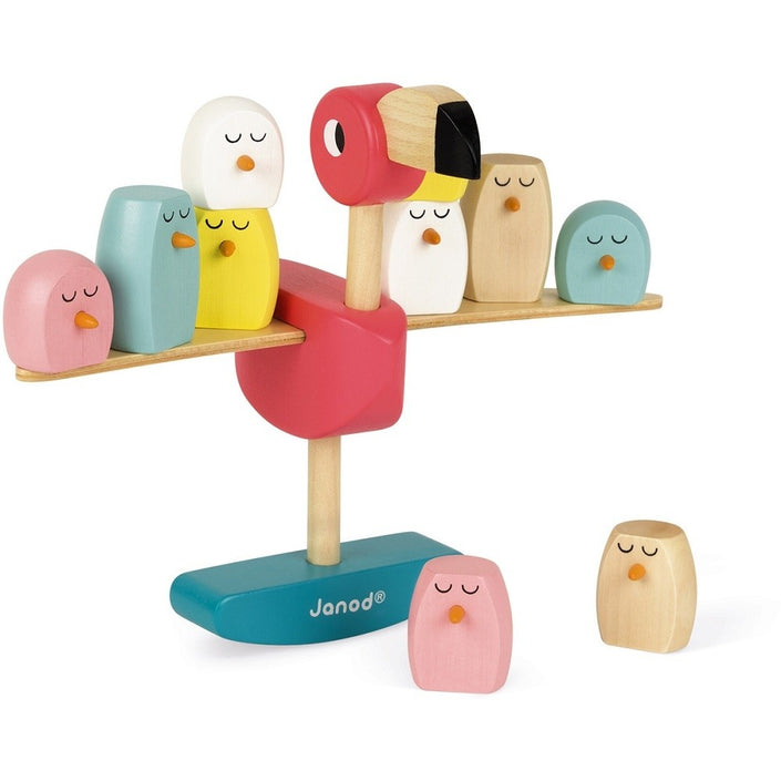 JANOD evenwichtsspel Flamingo 3 jr+