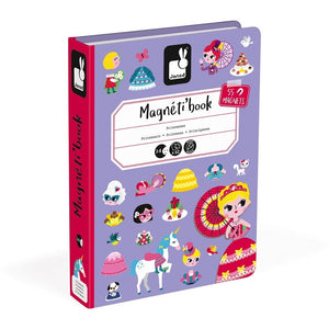 JANOD magneetboek prinsessen 3 jr+