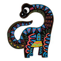 JANOD scratch art Dinos 5jr+