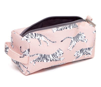Petit Monkey etui tijger wit
