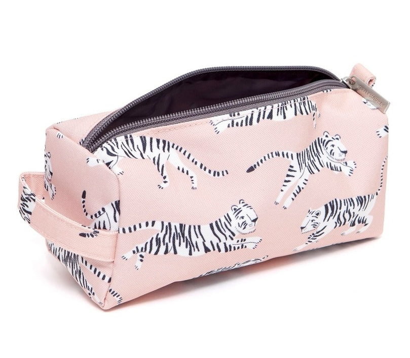 Petit Monkey etui tijger wit