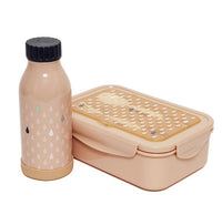 Petit Monkey thermosfles RVS drops peach