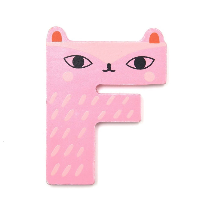 Petit Monkey houten letter F