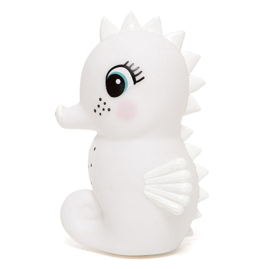 Petit Monkey nachtlampje seahorse white