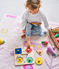 Petit Monkey vormenpuzzel One day at the zoo 12 mnd+