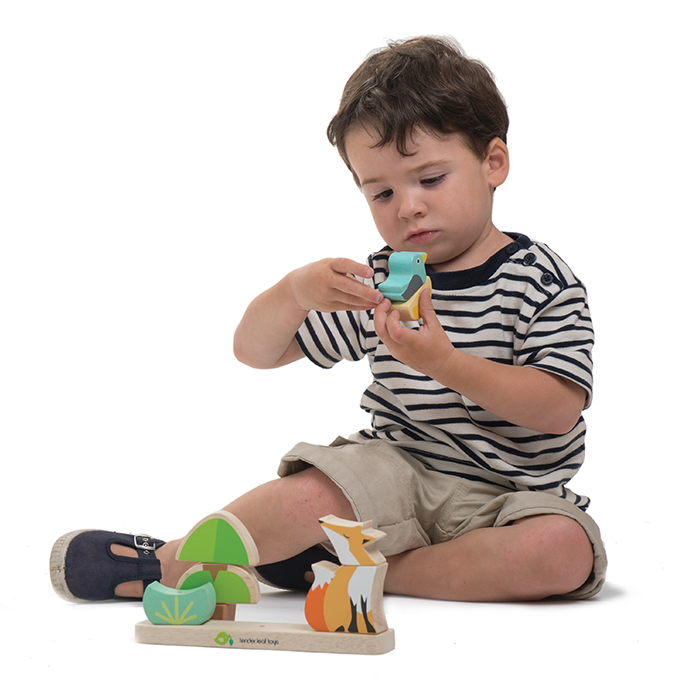 Tender Leaf Toys magneet stacker foxy 18 mnd+