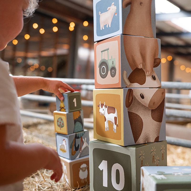 Little Dutch stapeltoren Little Farm 18 mnd+ superstevig karton