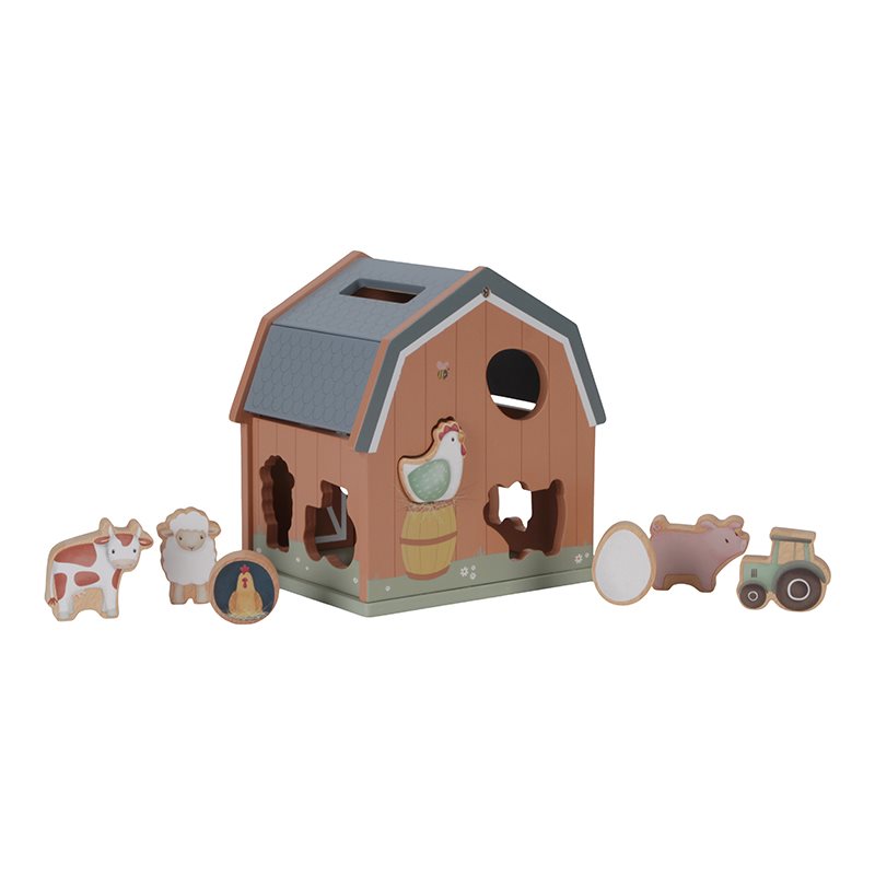 Little Dutch vormenstoof Little Farm 18 mnd+ MDF + multiplex