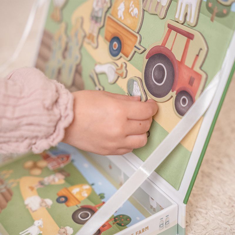 Little Dutch magneetboek Little farm 3 jr+ LD7159d