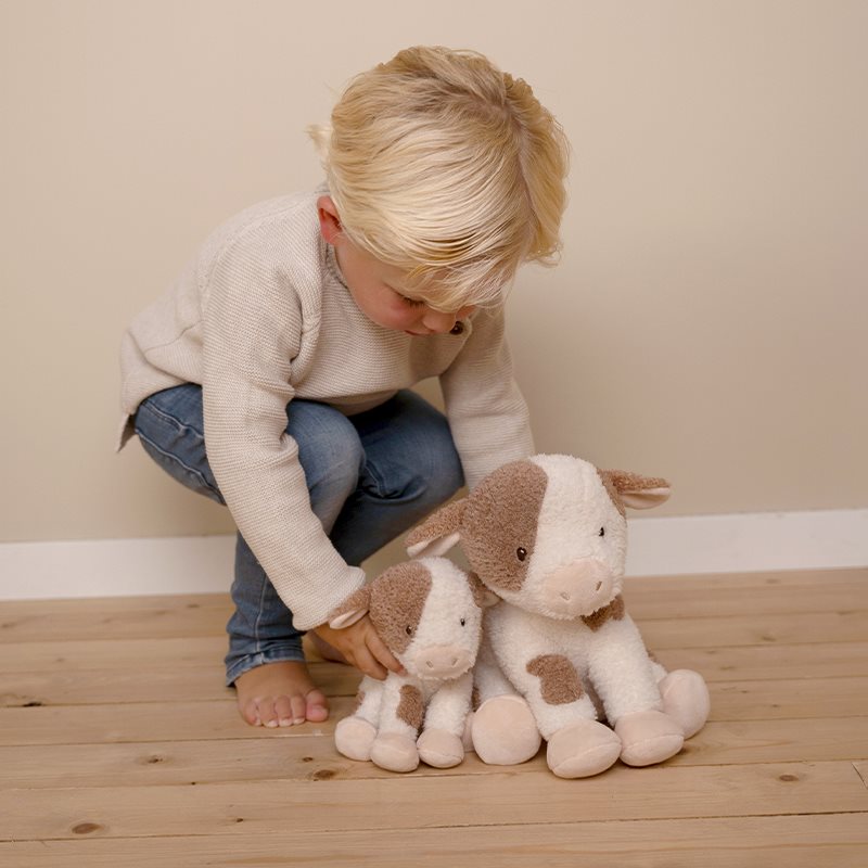 Little Dutch knuffel koe Little Farm 25 cm 0 mnd+ 100% polyester