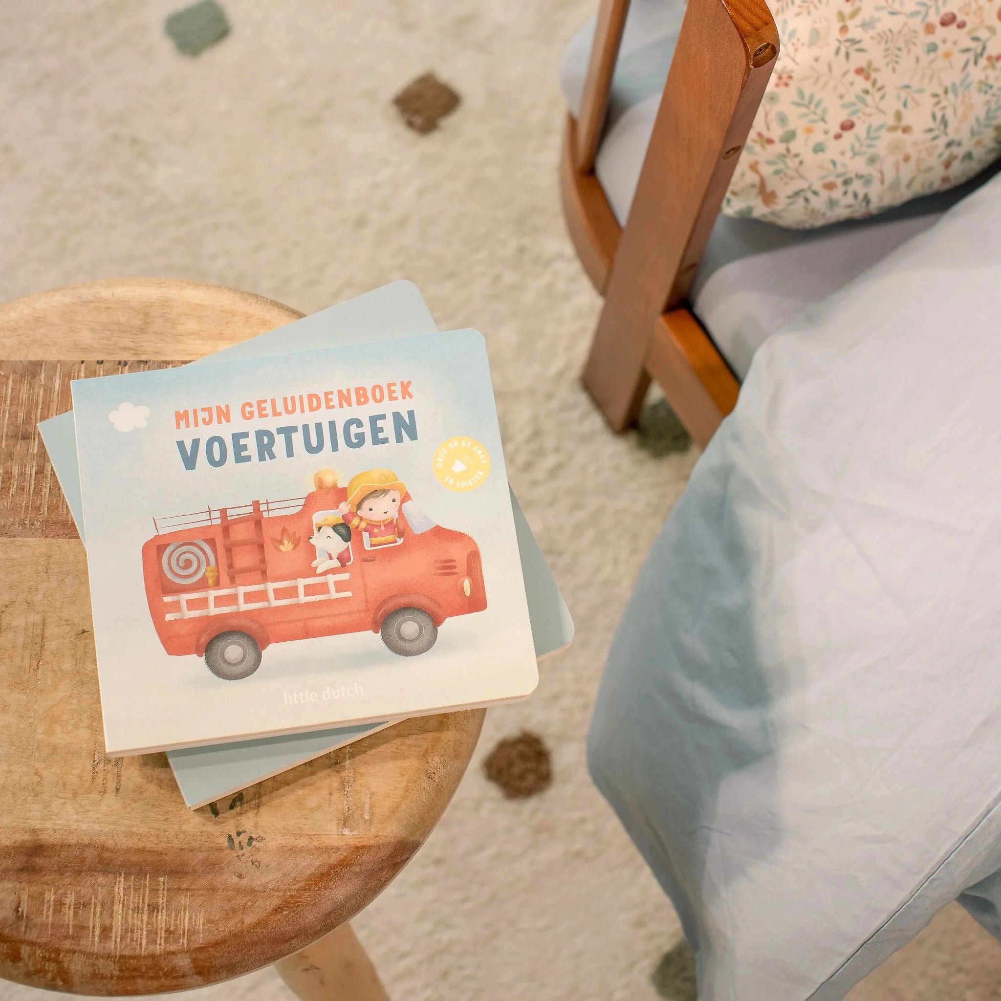 Little Dutch geluidenboek voertuigen 1 jr+