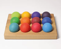 GRIMMS sorteerbord regenboog classic 1 jr+10576d