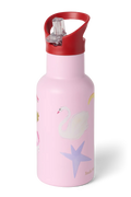 Studio Noos RVS drinkfles RVS 350 ml fantasy feast