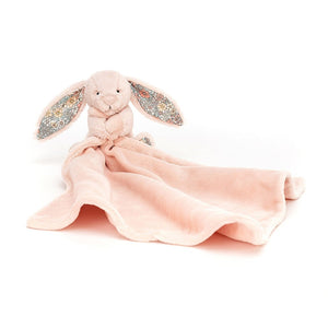 Jellycat knuffeldoekje en knuffel bashful bunny blossom blush