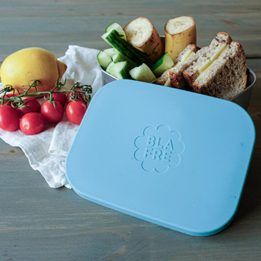 BLAFRE lunchbox stainless steel blueBL4704