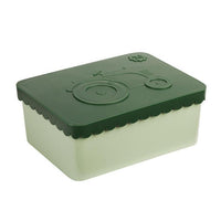 BLAFRE lunchbox S traktor donkergroen mint