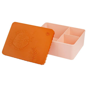 BLAFRE lunchbox sealife oranje lichtroze