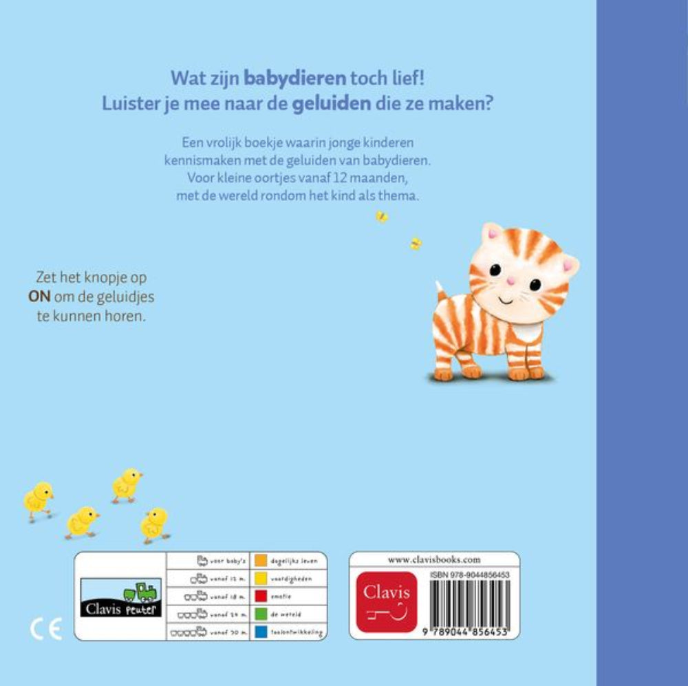 Babydieren - geluidenboekje 1 jr+ kopen