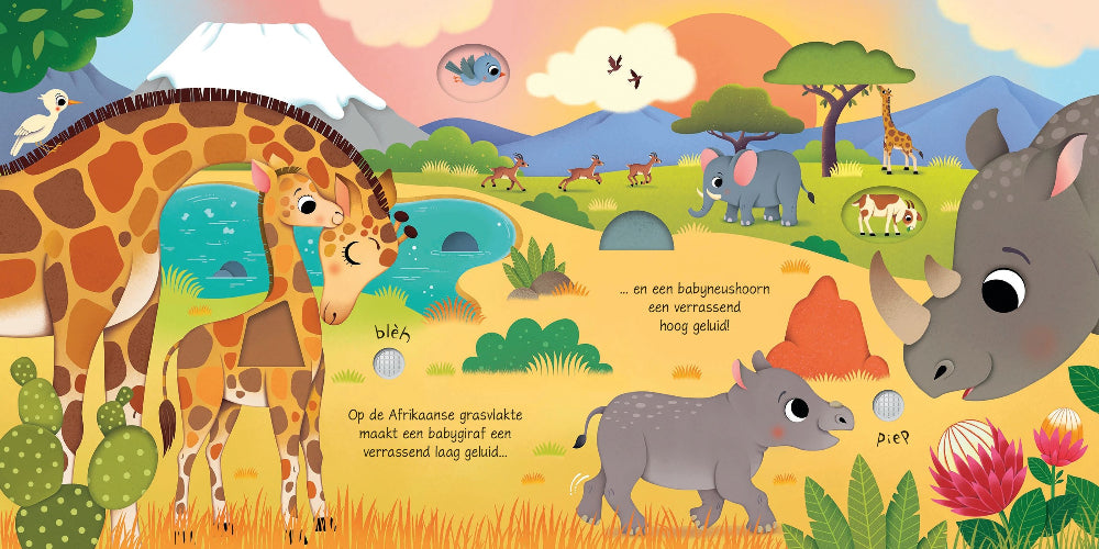 Babydieren - geluidenboek 1 jr+ UA00692
