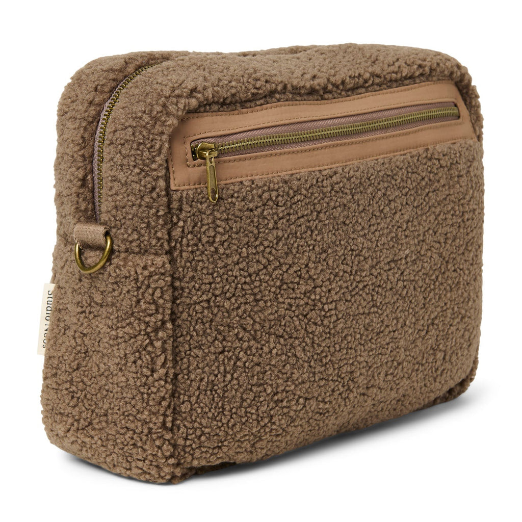 Studio Noos kinderwagen organizer teddy brown kopen