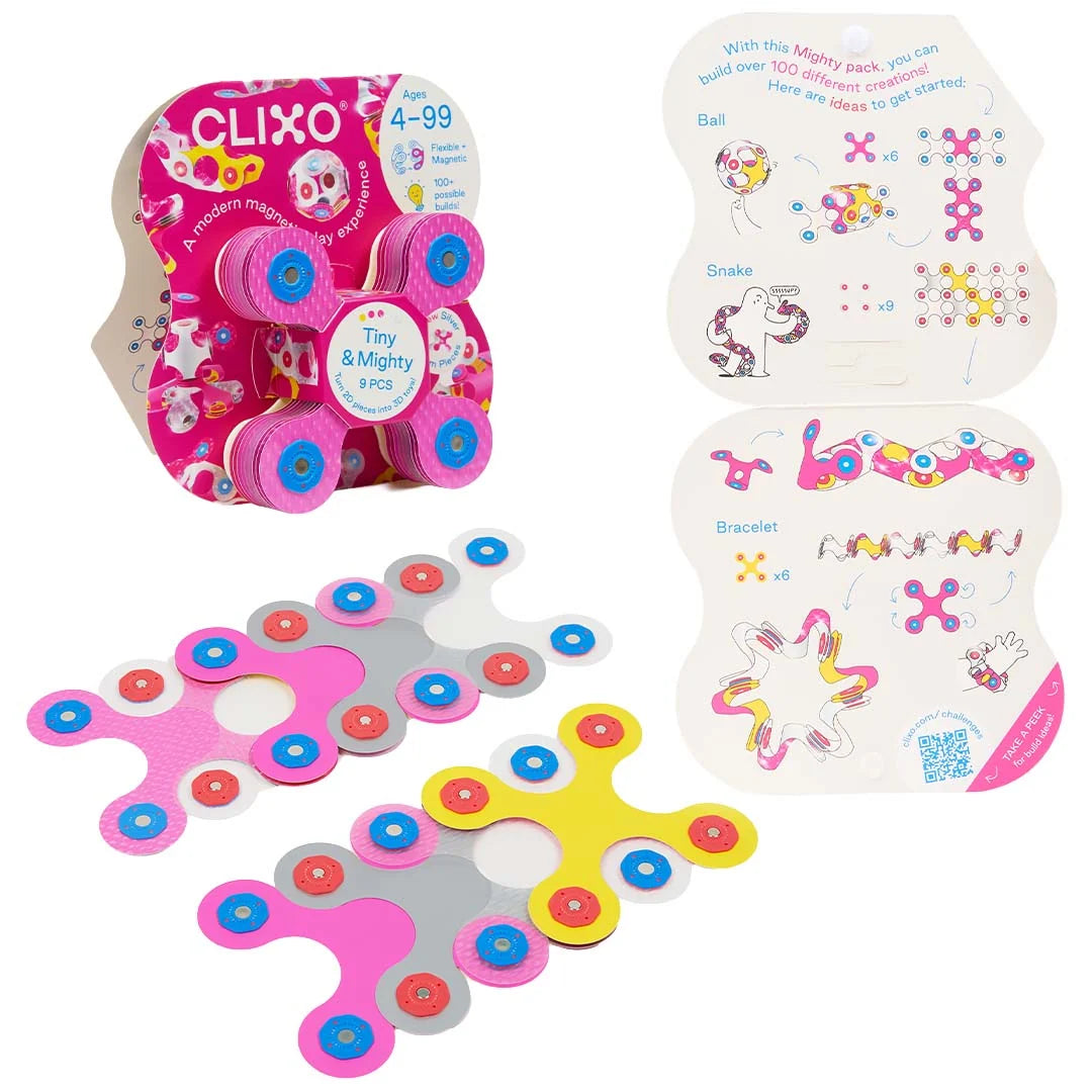 CLIXO tiny & might special sparkle 9 pcs 4 jr+ 850054480279