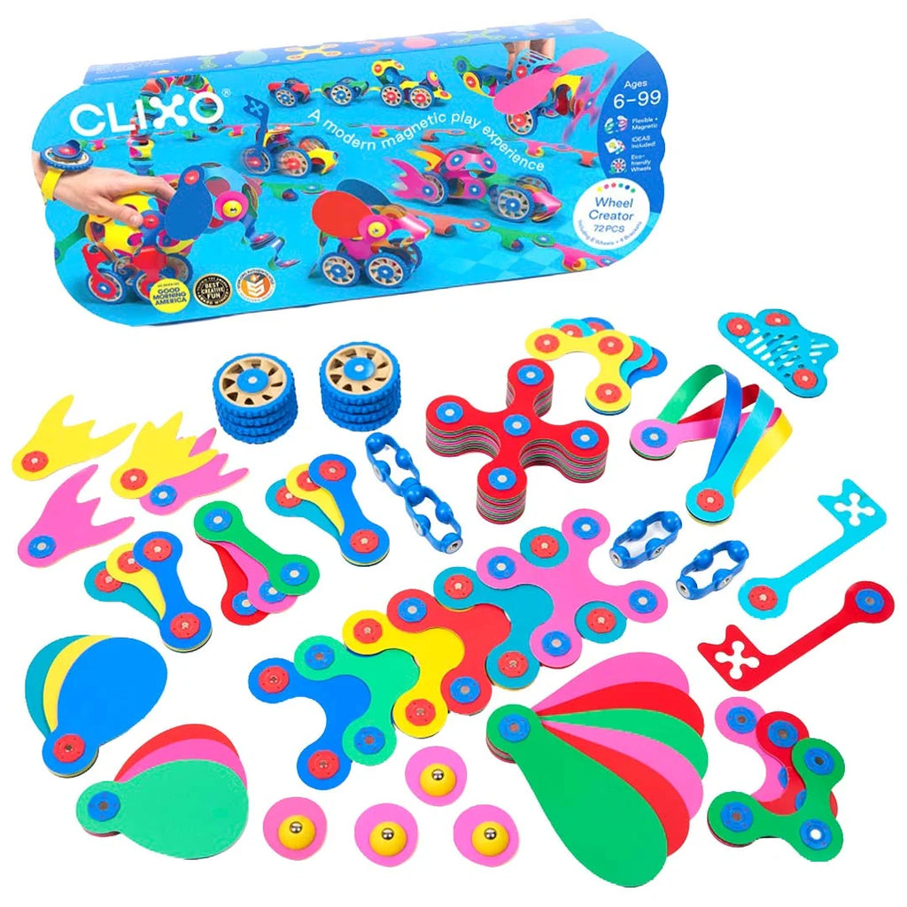 CLIXO wheel creator pack 72 pcs 4 jr+