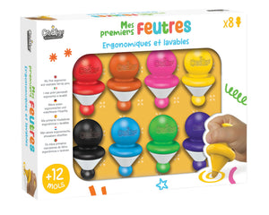 Crealign Mijn eerste viltstiften 8 stks 1 jr+