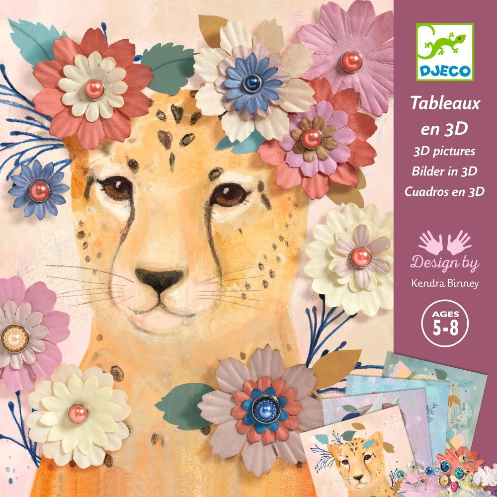 DJECO 3D bloemkronen 5 jr+