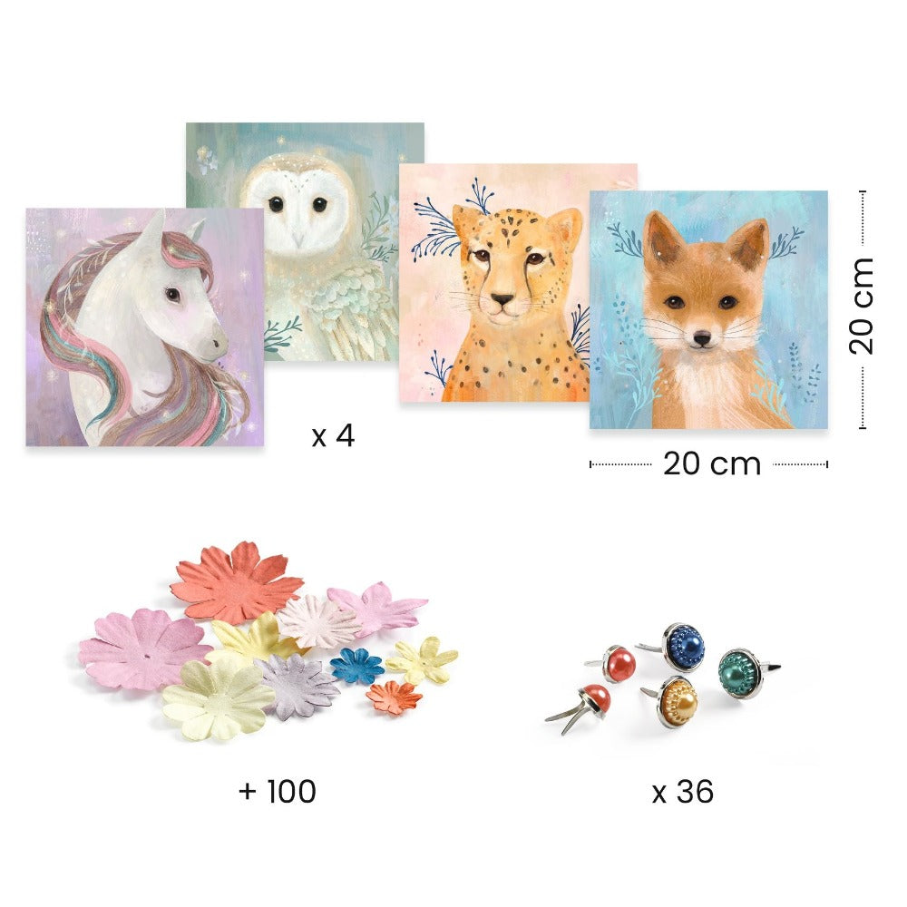 DJECO 3D bloemkronen 5 jr+ DJ09454