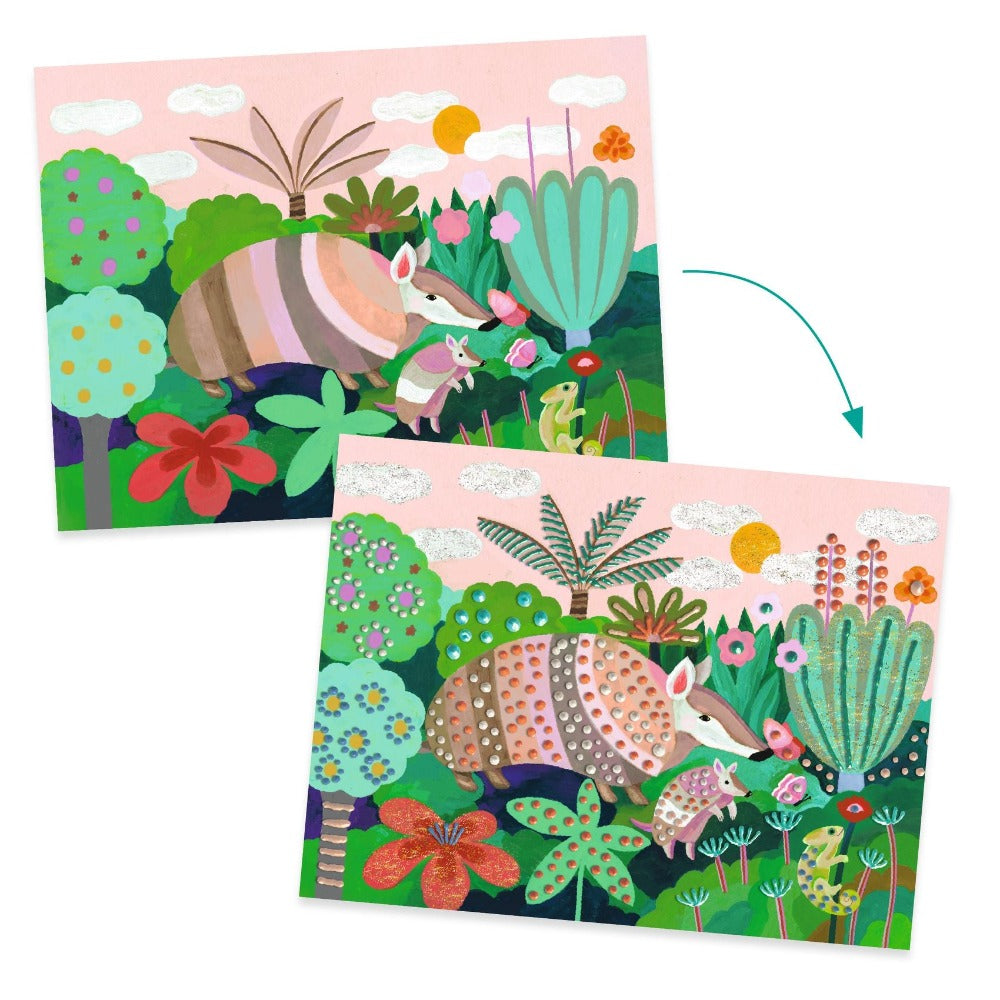 DJECO 3D verven tropical forest 7-12 jr 9070900089686