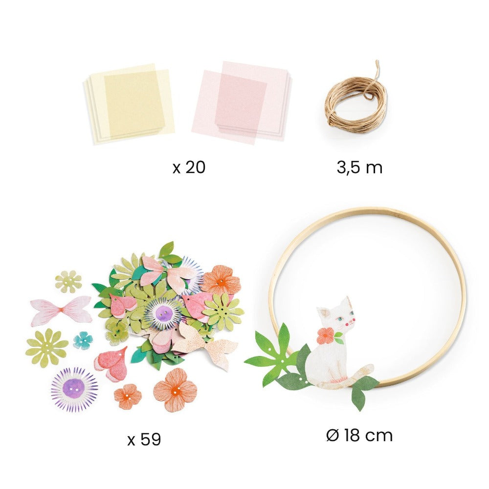 DJECO DIY bloemenkrans maken Dalia 7 jr+ 3070900079670
