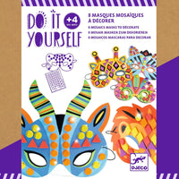 DJECO DIY maskers maken Jungle dieren 4 jr+