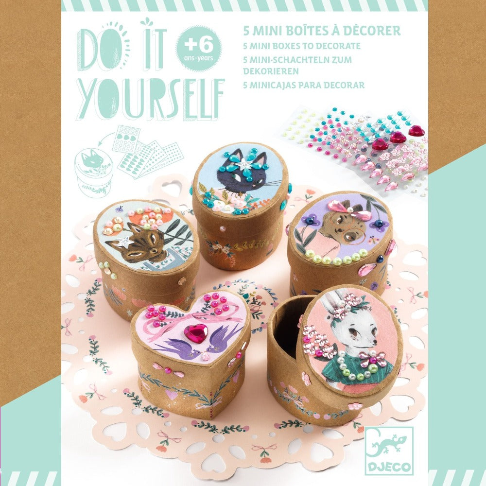 DJECO DIY mini doosjes 6 jr+