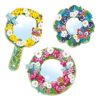DJECO DIY spiegels maken Pretty flowers 6 jr+