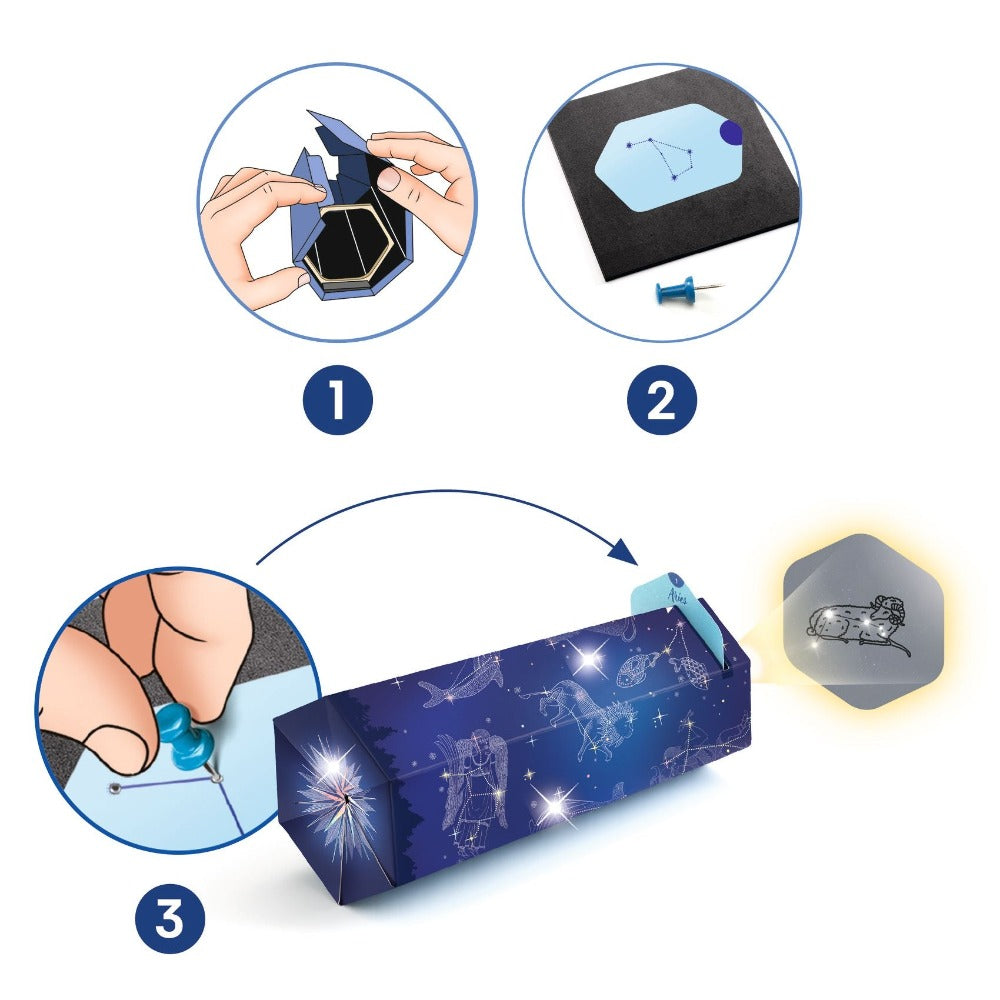 DJECO DIY sterrenkijker maken Sterrenbeelden 7 jr+
