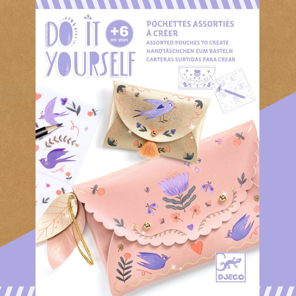 DJECO DIY tasjes maken Fashionista 6 jr+ kunstleer
