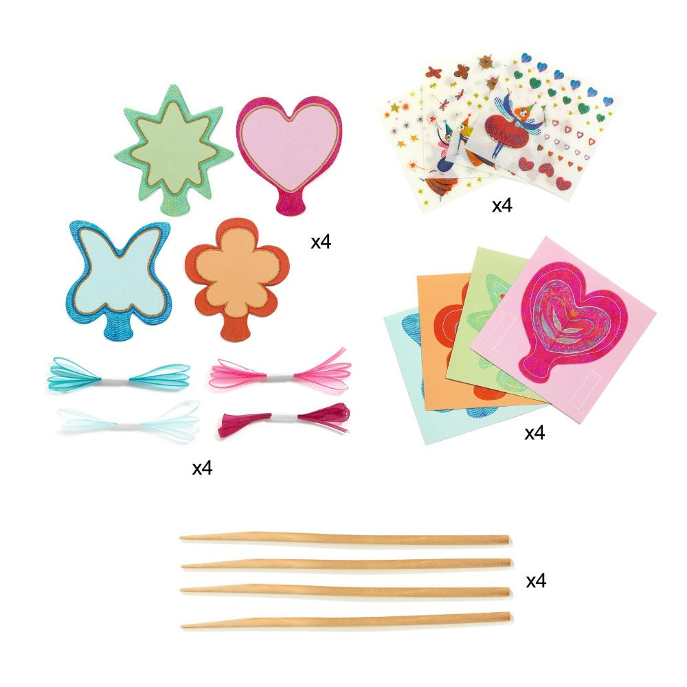 DJECO DIY toverstokjes maken Little fairies 5 jr+