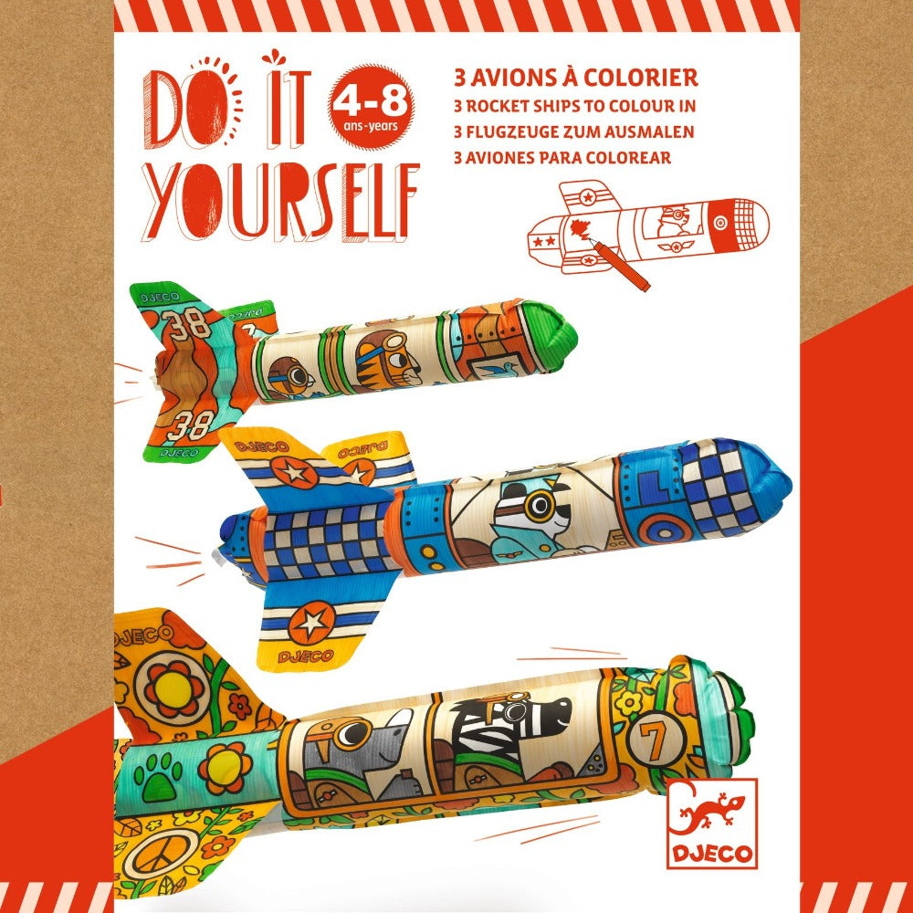 DJECO DIY vliegende raketten To the sky 4 jr+