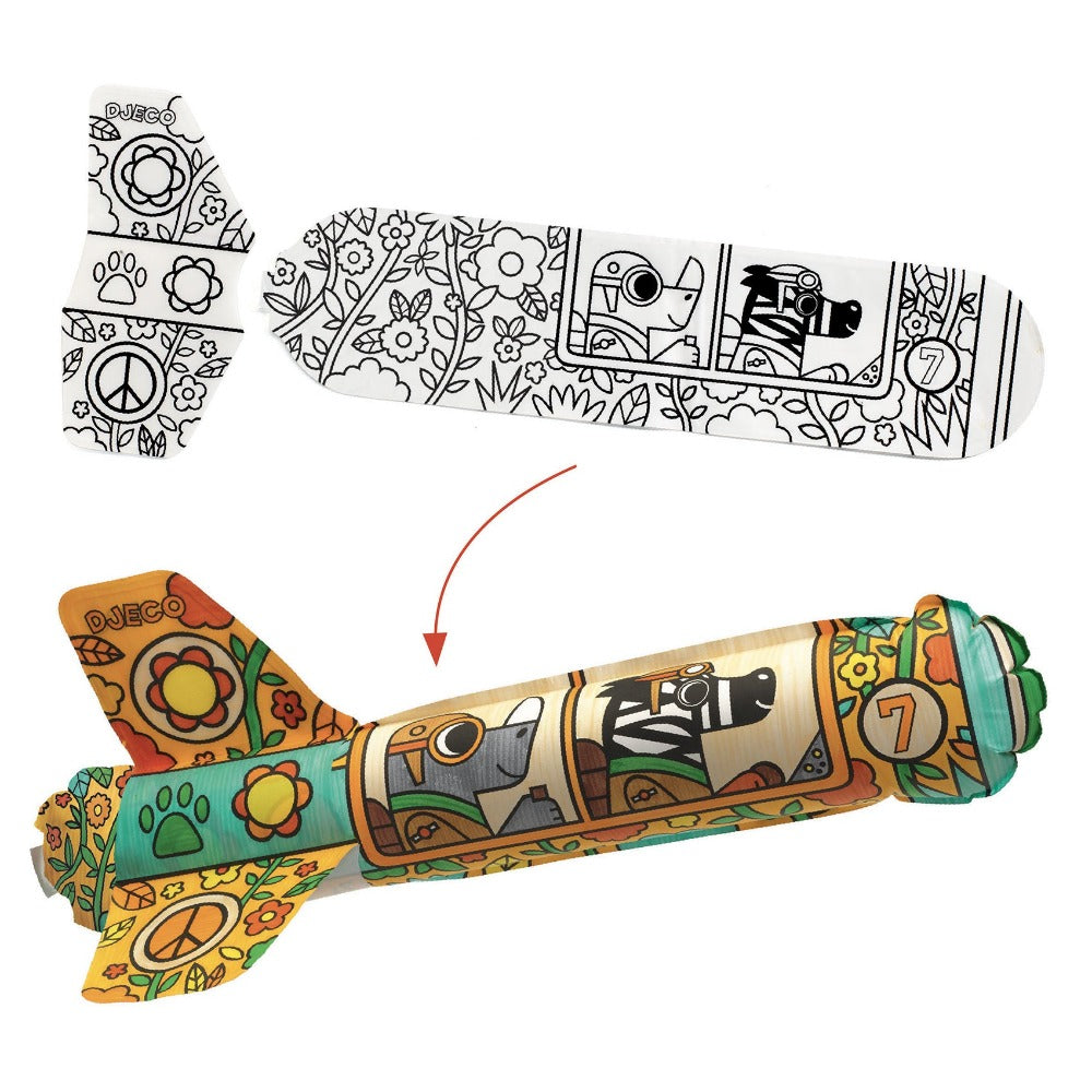 DJECO DIY vliegende raketten To the sky 4 jr+