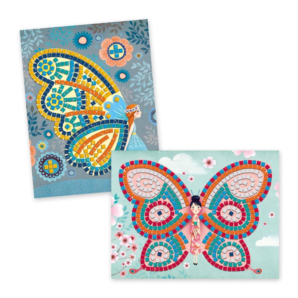 DJECO glitter mozaiek butterflies 4 jr+ kopen