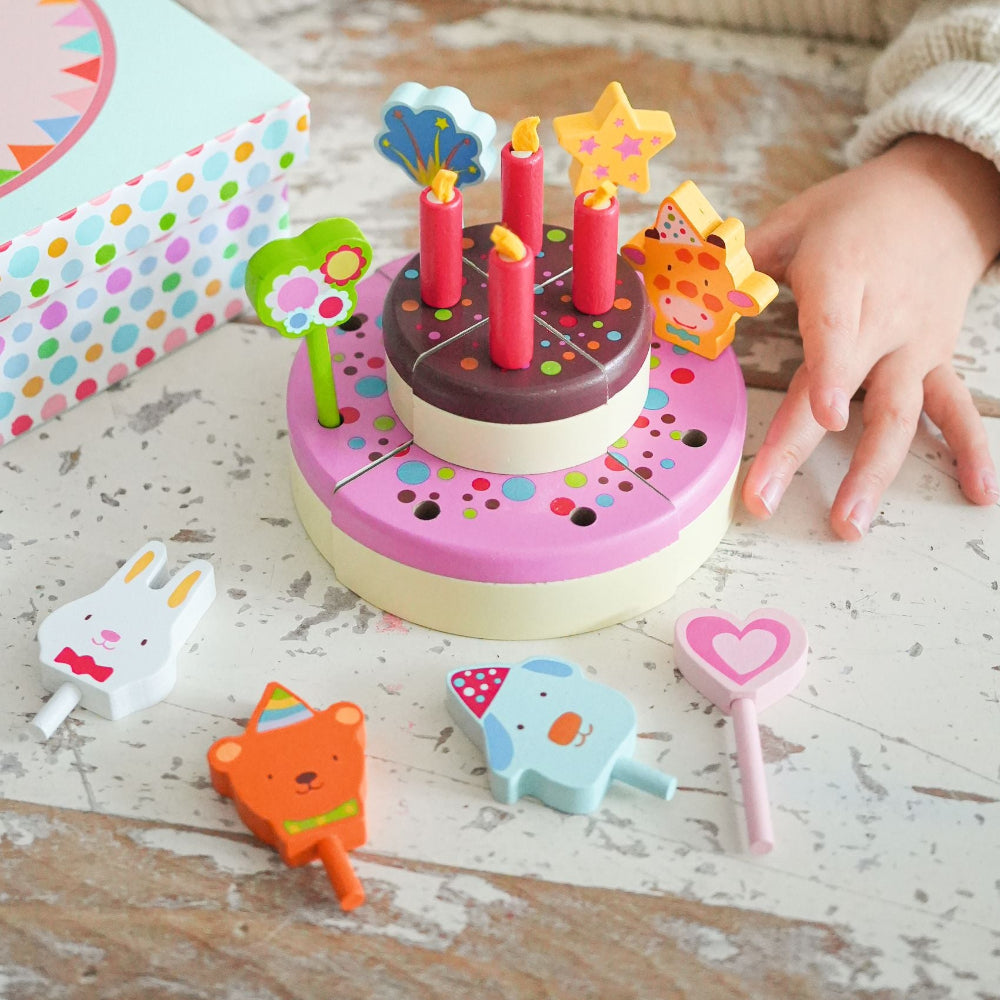 DJECO happy birthday verjaardagstaart 3 jr+