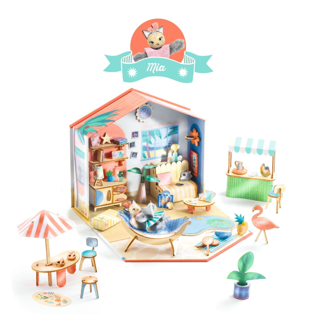 DJECO knutselset Mijn Huis Mia 8jr+ kopen