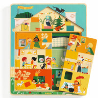 DJECO puzzel 3 lagen chez leo 2jr 3070900014893 c