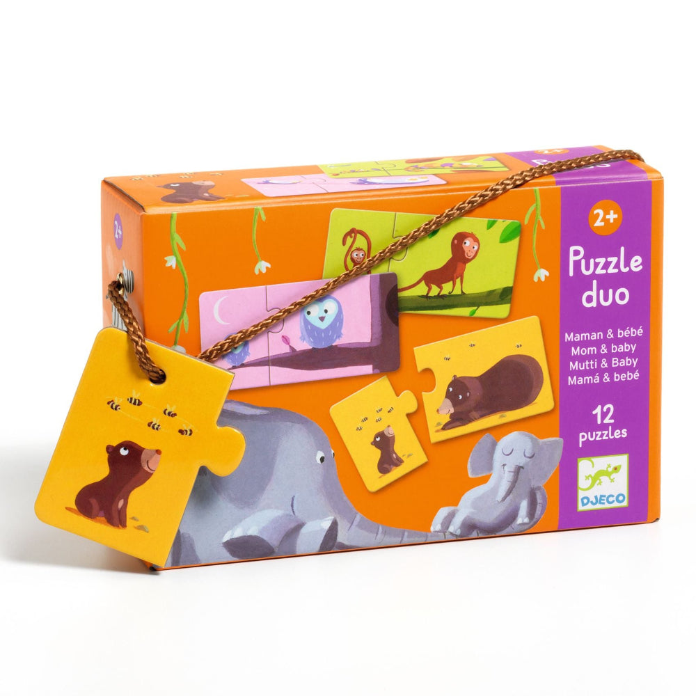 DJECO puzzel duo mama en baby 2 jr+DJ08157