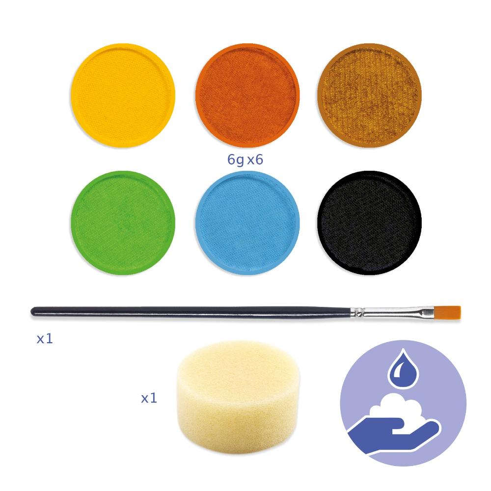 DJECO schminkset nature 6 kleuren kopen