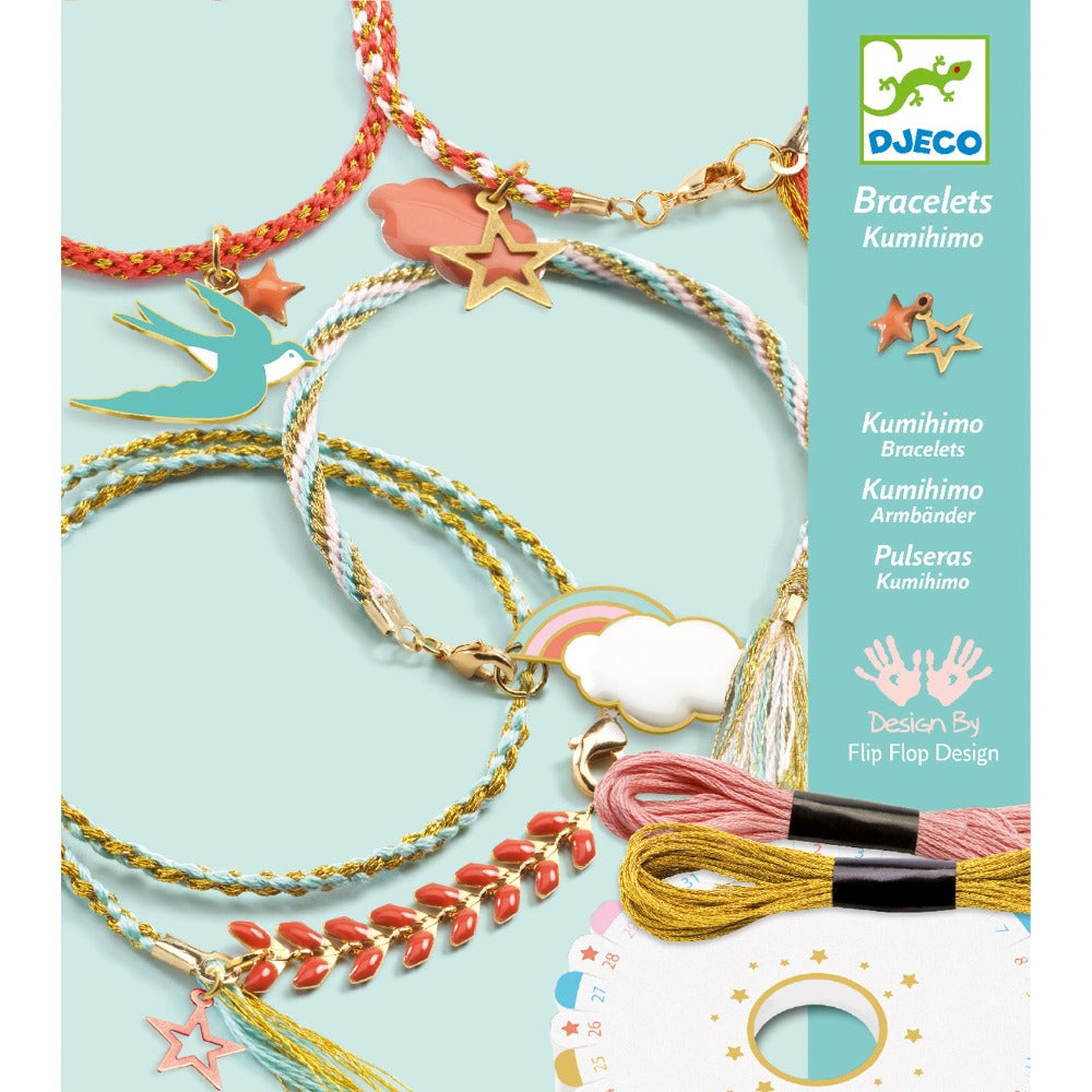 DJECO armbandjes maken Kumihimo celeste 8 jr+ kopen
