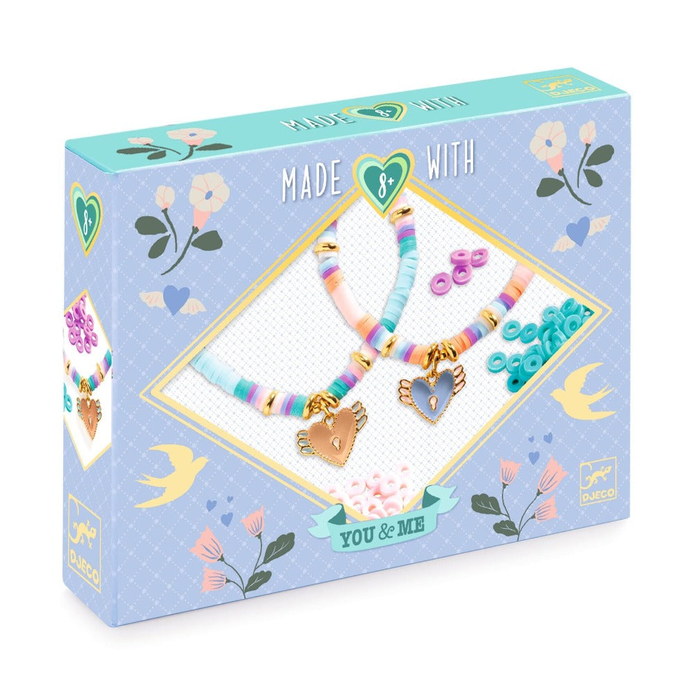 DJECO armbandjes maken heart Heishi 8 jr+