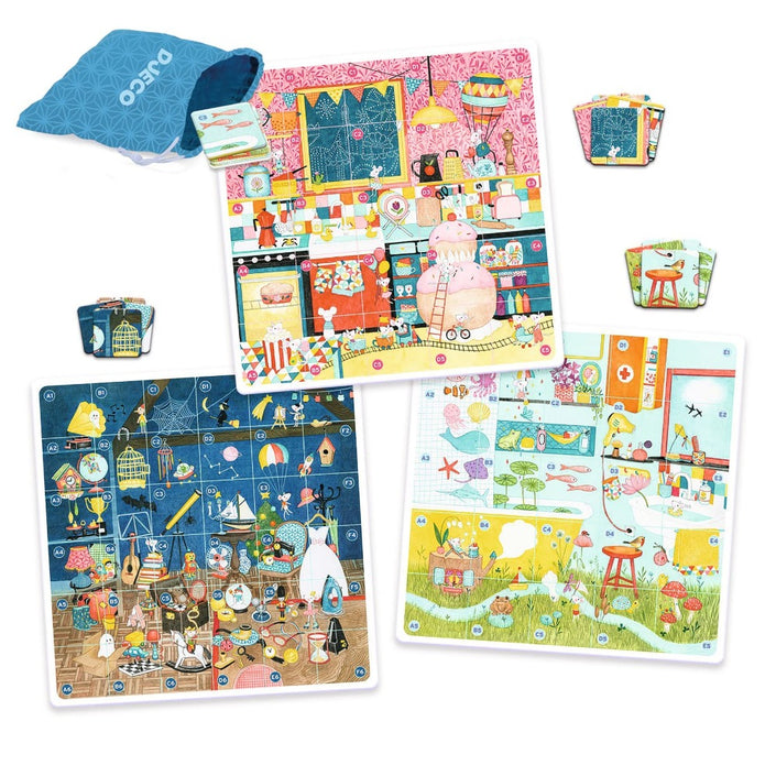 DJECO cool school observatiespel Katudi home 5-10 jr